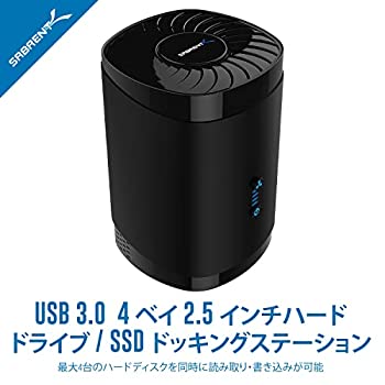【中古】【輸入品・未使用】Sabrent USB3.0 4ベイ2.5インチハードドライブ/ SSDドッキングステーション ファン付き (DS-4SSD) 【中古】【輸入品・未使用】Sabrent USB3.0 4ベイ2.5インチハードドライブ/ SSDドッキングステーション ファン付き (DS-4SSD)