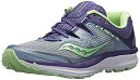 【中古】【輸入品・未使用】Saucony Women's Guide Iso Fog/Purple Mint Ankle-High Mesh Running S...