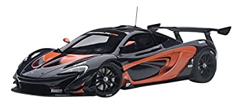 【中古】【輸入品 未使用】AUTOart 1/18 マクラーレン P1 GTR ダーク グレー/オレンジ