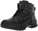 yÁzyAiEgpzSkechers for Work Men's Burgin-Tarlac Industrial Boot%J}%black embossed leather%J}%8.5 M US