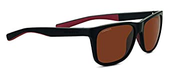 yÁzyAiEgpzSERENGETI LIVIO SUNGLASSES (SANDED BLACK/BROWN POLARIZED DRIVERS)