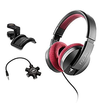 【中古】【輸入品・未使用】Focal Listen プロフェッショナル クローズドバック サーキュル オーラルヘッドホン ブラック