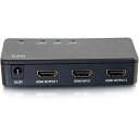 【中古】【輸入品・未使用】C2G 41057 2-Port 4K UHD HDMI Splitter%カンマ% Black(2)