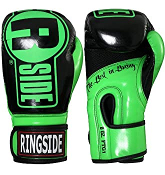 yÁzyAiEgpz(large/xlarge%J}% green/black) - Ringside Apex Boxing Kickboxing Muay Thai Training Gloves Gel Sparring Punching Bag Mitts