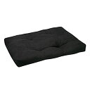 【中古】【輸入品・未使用】(Black) - Gaiam Meditation Cushion Zabuton Yoga Pillow