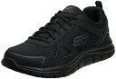 【中古】【輸入品・未使用】Skechers Men's Track Scloric Oxford%カンマ% Black%カンマ% 8 2E US