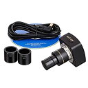 【中古】【輸入品・未使用】AmScope 10 MPそれでも&ライブ映像顕微鏡デジタルカメラ+編集&計測ソフトはWindows XP/Vistaの/ 7/8月1...
