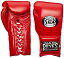 【中古】【輸入品・未使用】(530ml%カンマ% Red) - Cleto Reyes Lace Boxing Kickboxing Muay Thai Training Gloves Sparring Punching Mitts