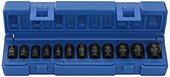 【中古】【輸入品・未使用】Grey Pneumatic 9712MG 0.25 in. Drive 12 Pc. Metric Magnetic Impact Soc..