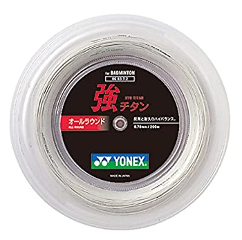 【中古】【輸入品・未使用】ヨネックス(YONEX) バドミントン ストリングス 強チタン (0.70mm) BG65T-2 ..