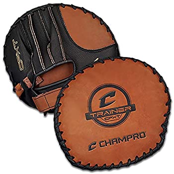 【中古】【輸入品・未使用】Champro Infielder Training Glove (Black/Tan)