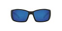 【中古】【輸入品・未使用】COSTA DEL MAR BLACKFIN BLACK POLARIZED BLUE MIRROR 580G SUNGLASSES
