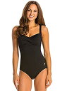 【中古】【輸入品・未使用】TYR レディース ツイストブラ 無地 コントロールフィット トップ 10 ブラック