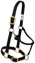 【中古】【輸入品・未使用】Weaver Leather NYLON draught HALTER LG ADJ BK(4)