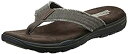 【中古】【輸入品・未使用】Skechers USA Men's Evented Arven Flip Flop%カンマ%Chocolate%カンマ%14 M US