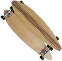 【中古】【輸入品・未使用】竹Pintail Complete Longboard Skateboard