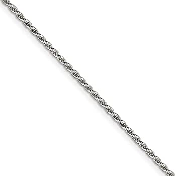 【中古】【輸入品・未使用】1.7mm スターリングシルバー ダイヤモンドカット ソリッドロープチェーンネックレス 【中古】【輸入品・未使用】1.7mm スターリングシルバー ダイヤモンドカット ソリッドロープチェーンネックレス