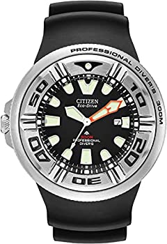 【中古】【輸入品 未使用】CITIZEN シチズン MODEL NO.bj8050-08e Men 039 s ECO-DRIVE WR300 Professional Diver Black Rubber Strap エコドライブ 海外モデル 腕時計 逆輸入