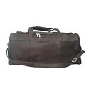 【中古】【輸入品・未使用】Piel 9711-CHC Chocolate Medium Travel Duffel Bag