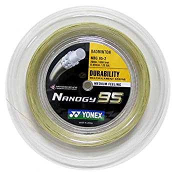 šۡ͢ʡ̤ѡYONEX Nanogy 95 Bobine de Corde de Badminton 200 m