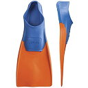 【中古】【輸入品・未使用】Finis Floating Fin Jr. Bleu/Orange 30-33