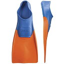 【中古】【輸入品・未使用】Finis Floating Fin Jr. Bleu/Orange 30-33