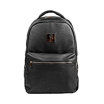 【中古】【輸入品・未使用】Sole Premise レザーコミューターバッグ 多機能旅行用機内持ち込み ノート..