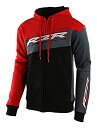 【中古】【輸入品・未使用】Troy Lee Designs メンズ Polaris RZR | ジップアップ | フリース | パーカー | (L、ブラック/レッド)(4)