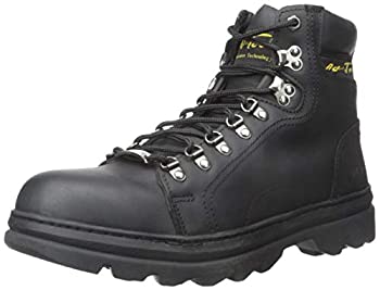 yÁzyAiEgpzAdTec Men's 6 Inch Steel Toe Work Hiker%J}% Black%J}% 10.5 M US