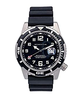 【中古】【輸入品・未使用】【日本未発売】Momentum（モメンタム) Men's 1M-DV52B1B M50 Mark II Military Inspired Black Rubber Watch