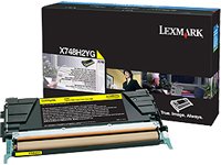 【中古】【輸入品・未使用】LEXMARK X748 HIGH YIELD TONER CART YELL
