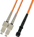 【中古】【輸入品・未使用】300Mマルチモードデュプレックスファイバーオプティックケーブル (50/125) - SC - P000