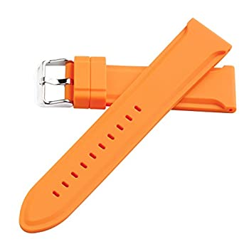 【中古】【輸入品・未使用】22?mmオレンジベベルメンズダイバーウォッチバンドストラップHadley Roma ms3377?Fits Pebble 【中古】【輸入品・未使用】22?mmオレンジベベルメンズダイバーウォッチバンドストラップHadley Roma ms3377?Fits Pebble