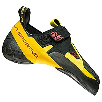 【中古】【輸入品・未使用】La Sportiva Skwama ロッククライミングシューズ、ブラック/イエロー、39 M EU