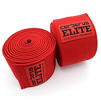 šۡ͢ʡ̤ѡ(2.5m) - Cerberus Strength Elite Knee Wraps (Pair)
