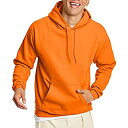 yÁzyAiEgpzHanes Men's Pullover EcoSmart Fleece Hooded Sweatshirt%J}% Safety Orange%J}% X Large