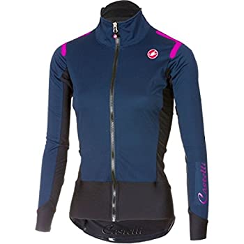 【中古】【輸入品・未使用】Castelli Alpha ROS 長袖ジャージ - 女性用ドレスブルー、S