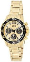 【中古】【輸入品・未使用】Invicta Pro Diver Ladyクロノグラフゴールドダイヤルレディース時計25747