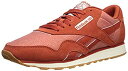 【中古】【輸入品・未使用】Reebok Men's Classic Leather Nylon M Sneaker%カンマ% Burnt Amber/Chalk...