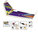【中古】【輸入品・未使用】DW Hobby EPP電動マイクロフライングウィングレインボーザギ飛行機 1000mm翼長デルタウィングテールプッシャー 飛行機 お...