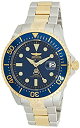 【中古】【輸入品・未使用】Invicta Men's 27613 Pro Diver Automatic 3 Hand Blue Dial Watch