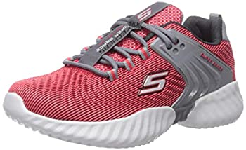 【中古】【輸入品・未使用】Skechers ユニ 子供用 レースアップ スニーカー エンボス加工 US サイズ: 1 Little Kid カラー: レッド