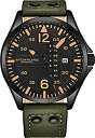 【中古】【輸入品・未使用】Stuhrlingオリジナルメンズアナログスポーツアビエイターウォッチ、クイックセットデイデイト、カジュアルレザーストラップ…