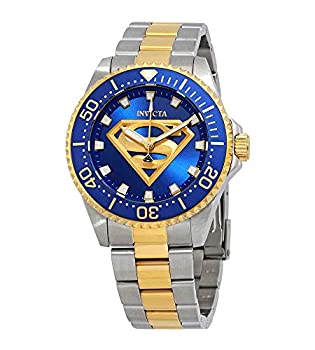 【中古】【輸入品・未使用】Invicta DCコミックス クォーツ ブルーダイヤル メンズウォッチ 29690