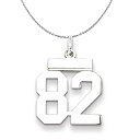 【中古】【輸入品・未使用】スターリングシルバー、アスレチックコレクション ミディアムポリッシュナンバー 82 ネックレス