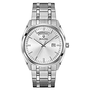 【中古】【輸入品・未使用】Bulova Men's Classic - Silver - Quartz Watch