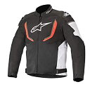 【中古】【輸入品・未使用】alpinestars(アルパインスターズ)バイクジャケット ブラック/ホワイト/レッドフロー (サイズ:S) T-GP R V2 A...