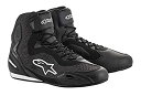 【中古】【輸入品・未使用】Alpinestars メンズ Faster-3 ライドニット(Ride Knit) ロードライディングシューズ 12.5 ブラック ...