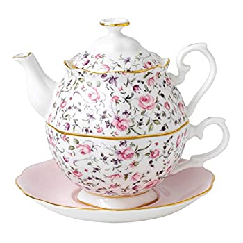 šۡ͢ʡ̤ѡRoyal Albert Rose Confetti Tea For One by Royal Doulton