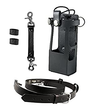 【中古】【輸入品・未使用】Boston Leather Bundle Three Items- Anti-Sway Strap for Radio Strap%カンマ% Firefighter's Radio Strap..